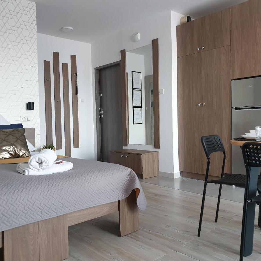 דירות לודז' Q Apart Coral - Studio, Manufaktura, Parking Gratis, Tv Max, Fv, Gwarancja Zadowolenia מראה חיצוני תמונה