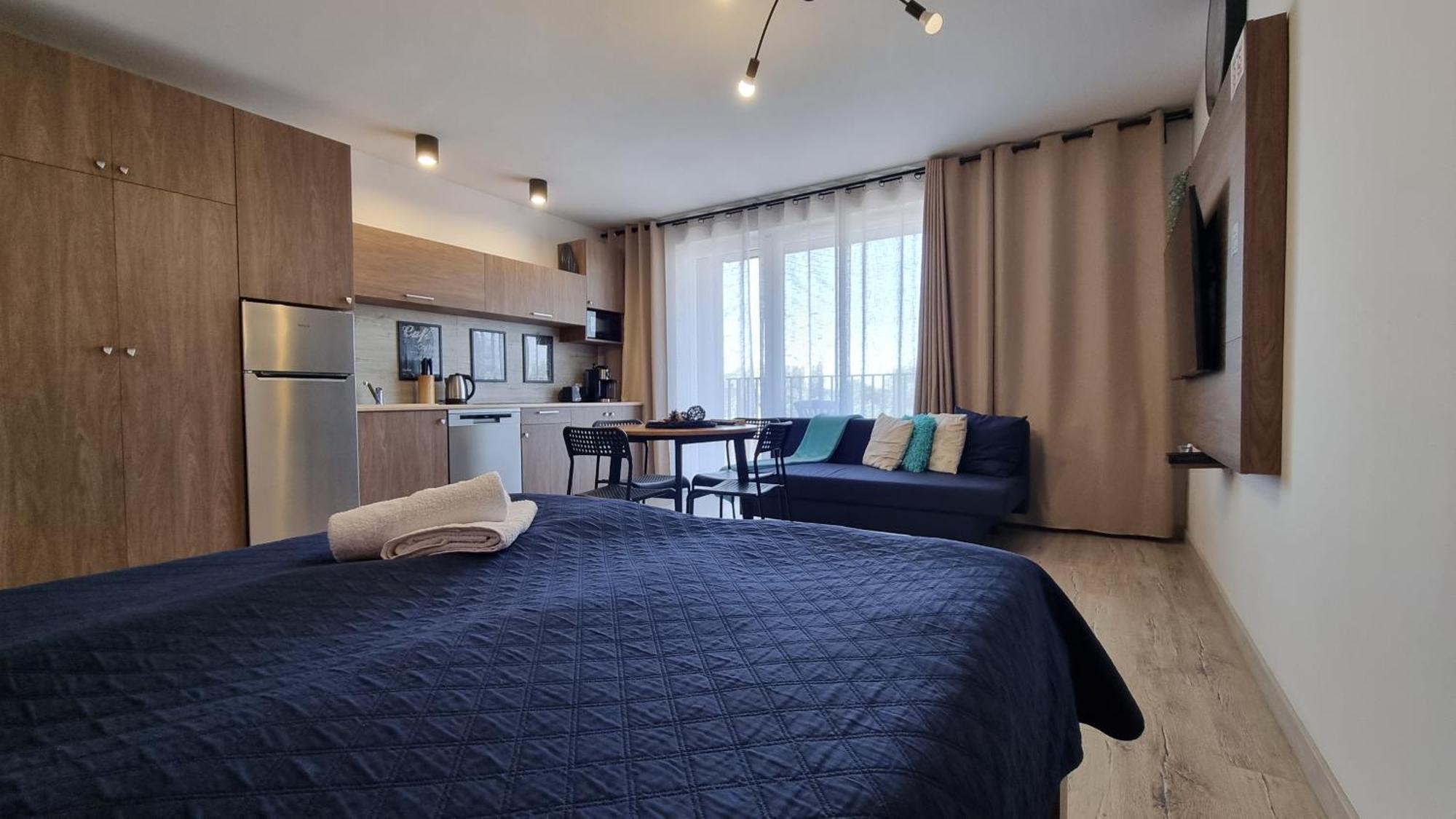 דירות לודז' Q Apart Coral - Studio, Manufaktura, Parking Gratis, Tv Max, Fv, Gwarancja Zadowolenia מראה חיצוני תמונה